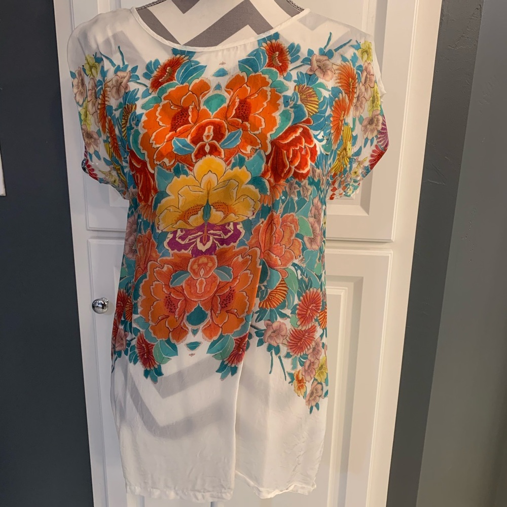 Johnny Was Floral Top